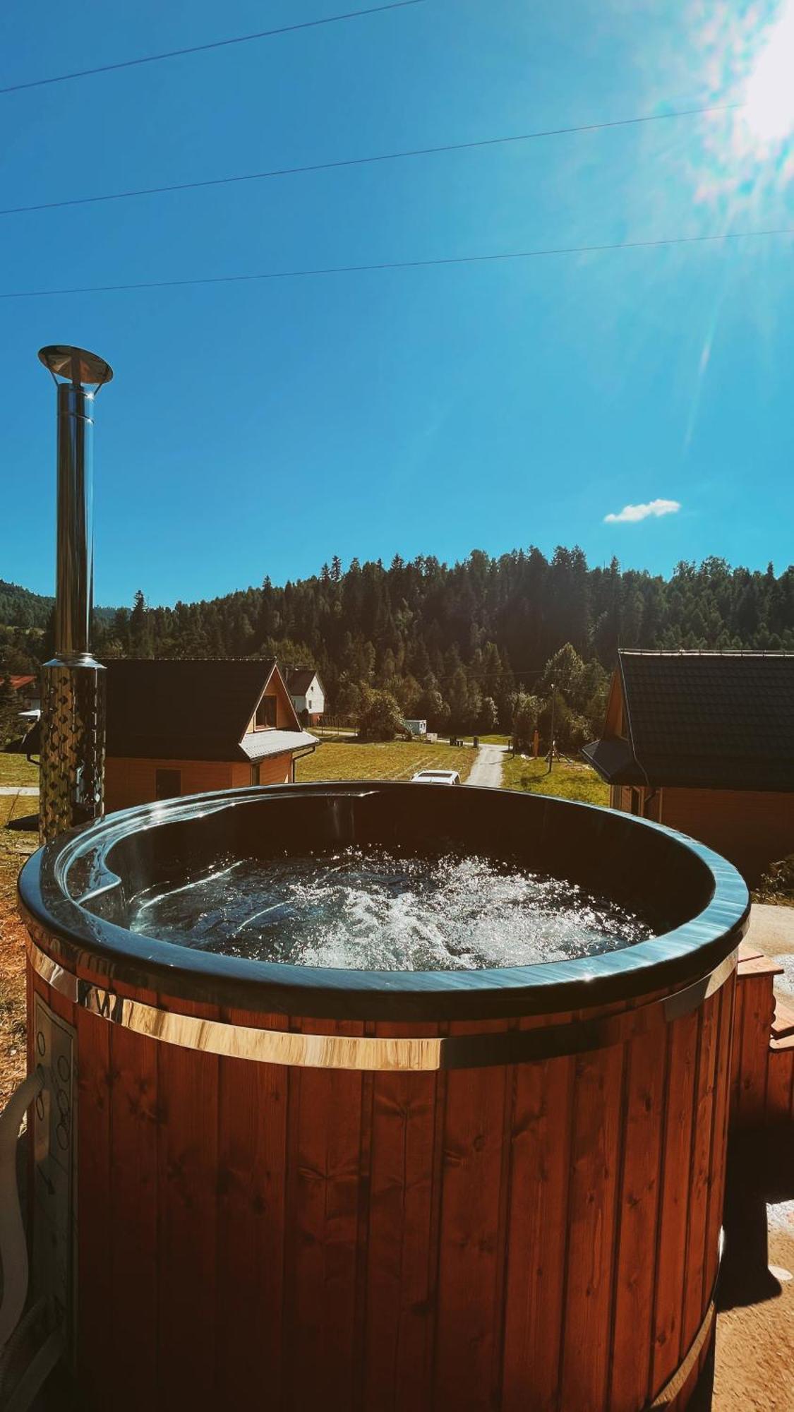 Domki Z Prywatna Sauna- Na Szlaku Milówka Exterior foto